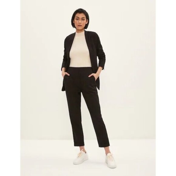 NWT Womens Size 10 10x26 Frank and Oak Minimalist High Rise Pull On Grant Pant - Picture 1 of 2